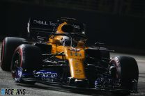 Carlos Sainz Jnr, McLaren, Singapore, 2019