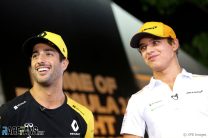 Daniel Ricciardo, Lando Norris, McLaren, Singapore, 2019