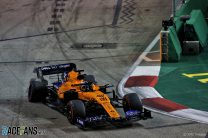 Carlos Sainz Jnr, McLaren, Singapore, 2019
