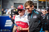 Kimi Raikkonen, George Russell, Sochi Autodrom, 2019