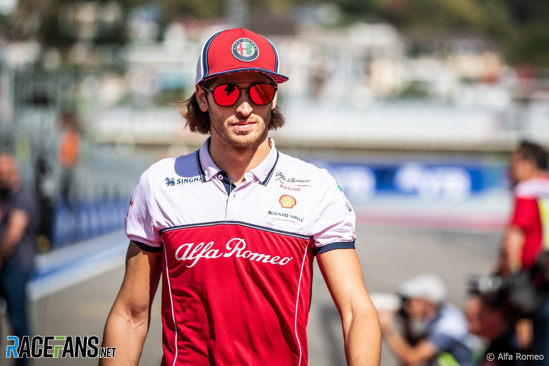 Antonio Giovinazzi, Alfa Romeo, Sochi Autodrom, 2019