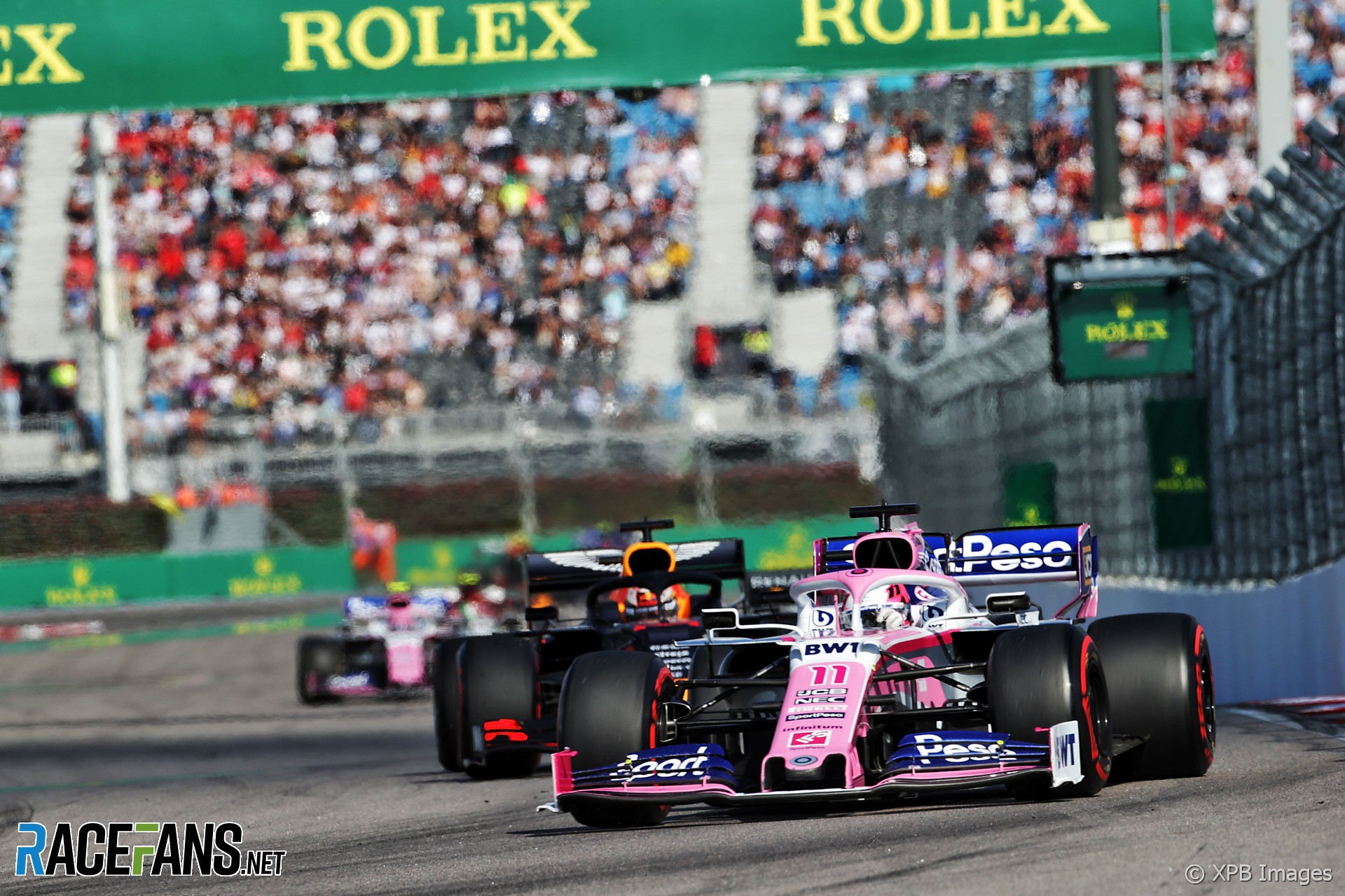 Sergio Perez, Racing Point, Sochi Autodrom, 2019