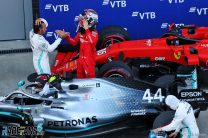 Lewis Hamilton, Charles Leclerc, Sochi Autodrom, 2019