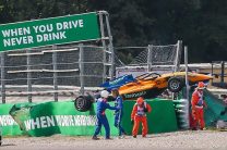 Peroni suffered concussion and fractured vertebra in aerial F3 crash