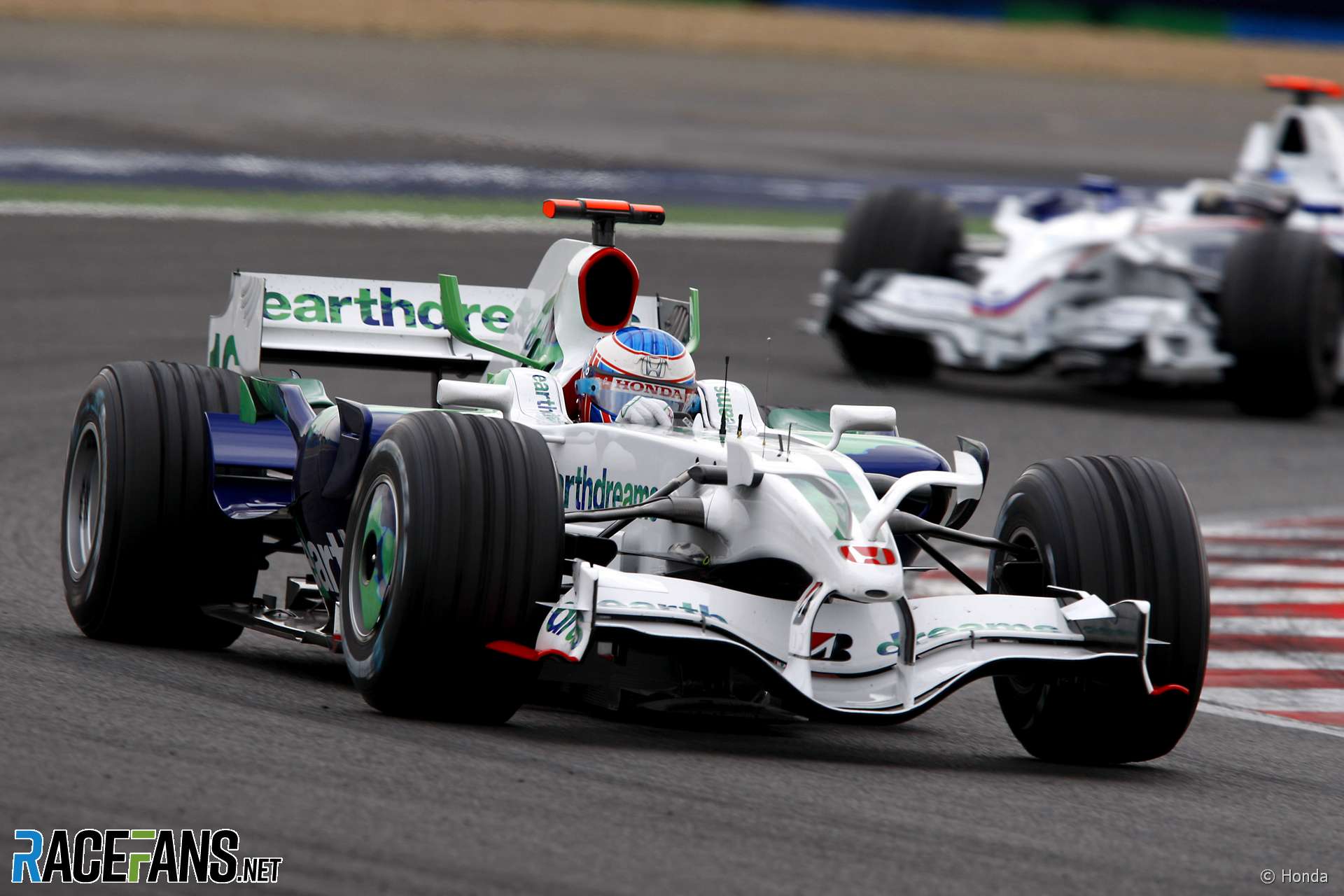 Jenson Button, Rubens Barrichello, Honda, Magny-Cours, 2008