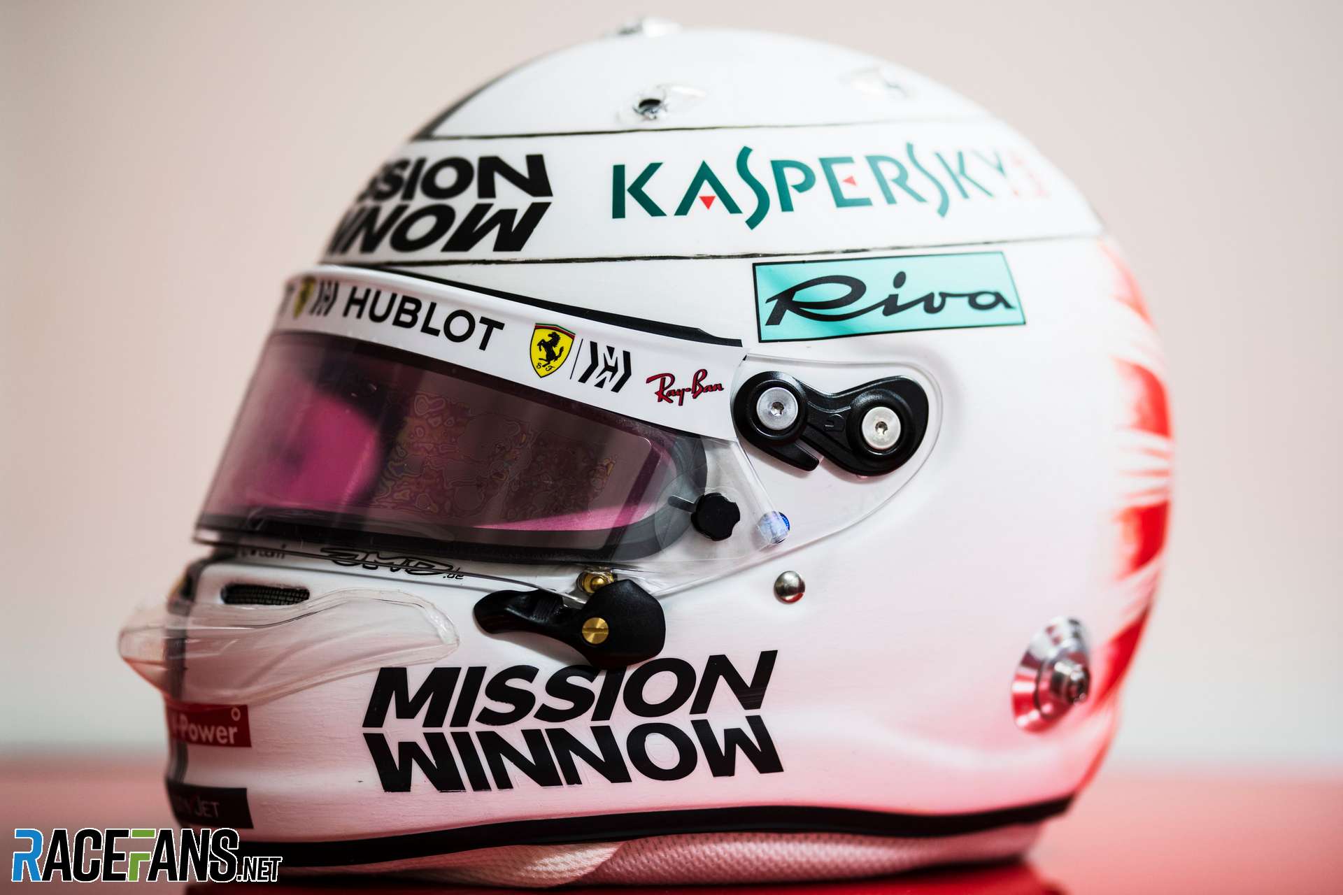 Sebastian Vettel 2019 Japanese Grand Prix helmet