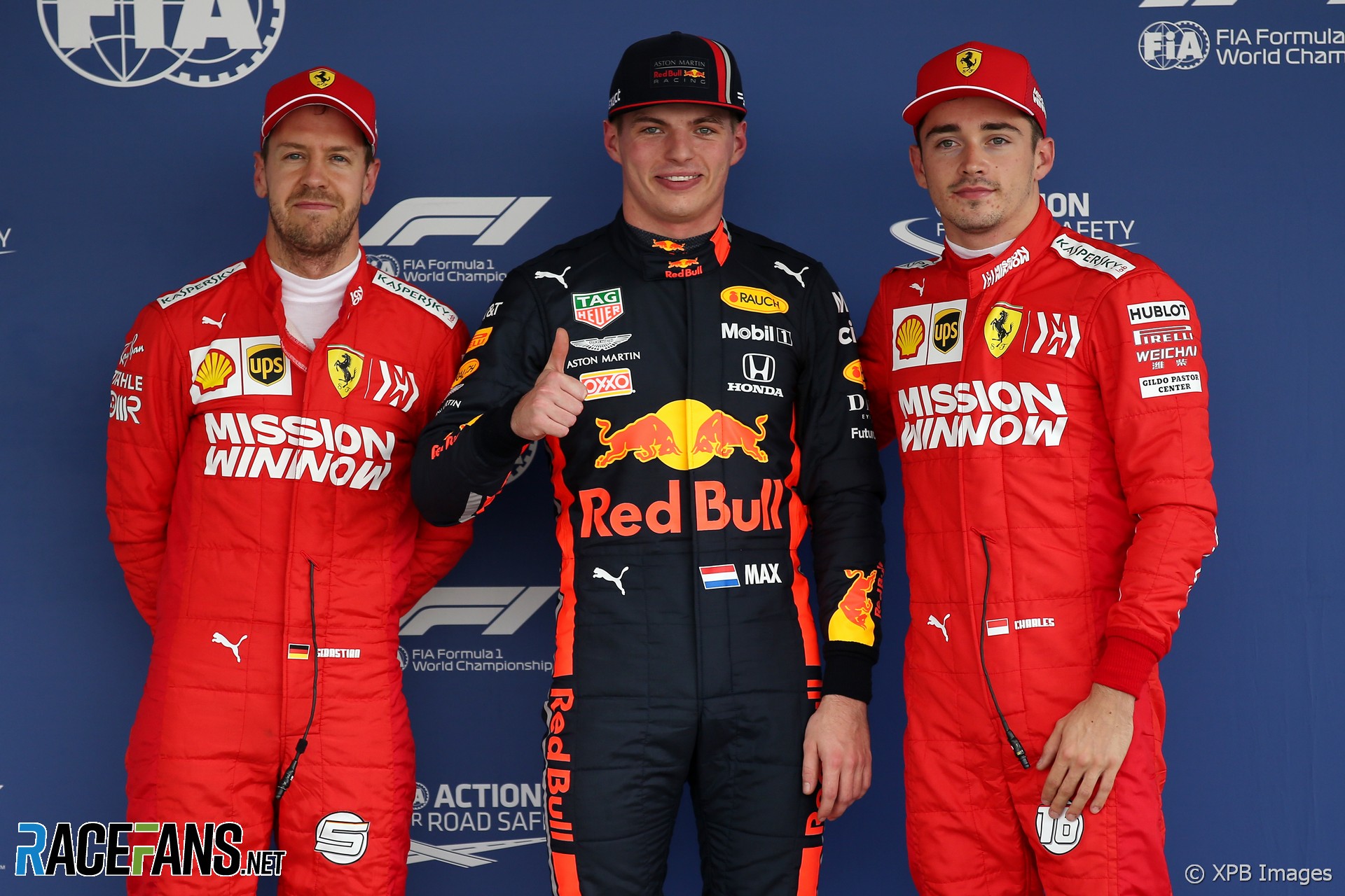 Sebastian Vettel, Max Verstappen, Charles Leclerc, Red Bull, Autodromo Hermanos Rodriguez, 2019