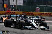 Hamilton hangs on for Mexico win as Mercedes deny Ferrari again