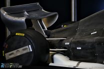 2021 F1 car wind tunnel model
