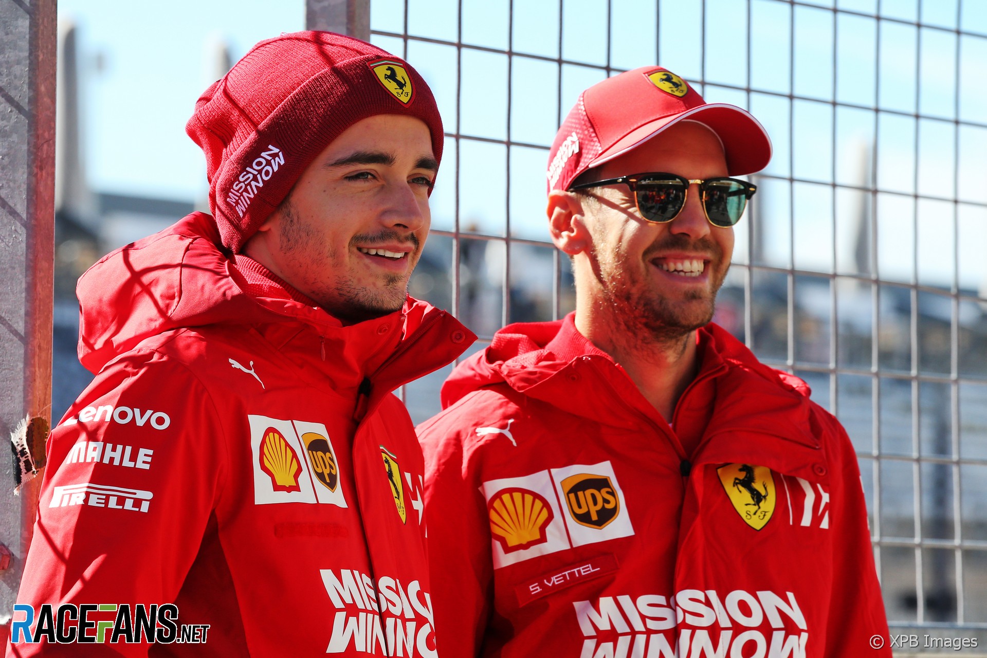 Charles Leclerc, Sebastian Vettel, Ferrari, Circuit of the Americas, 2019