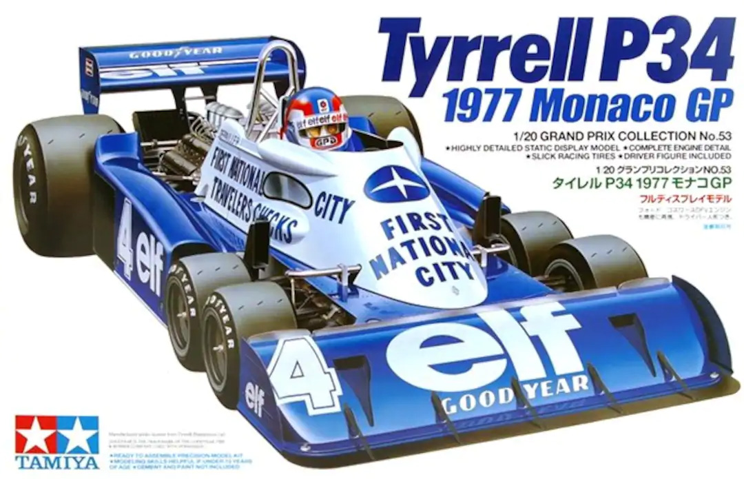 Tamiya Tyrrell P34 model kit