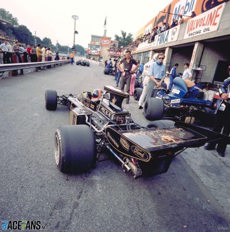 Emerson Fitipaldi, Lotus, Monza, 1972