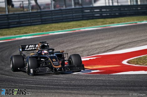 Romain Grosjean, Haas, Circuit of the Americas, 2019