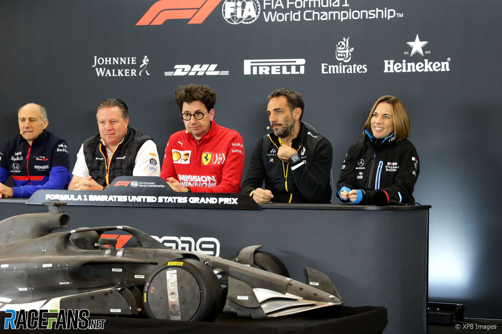Press conference, Circuit of the Americas, 2019