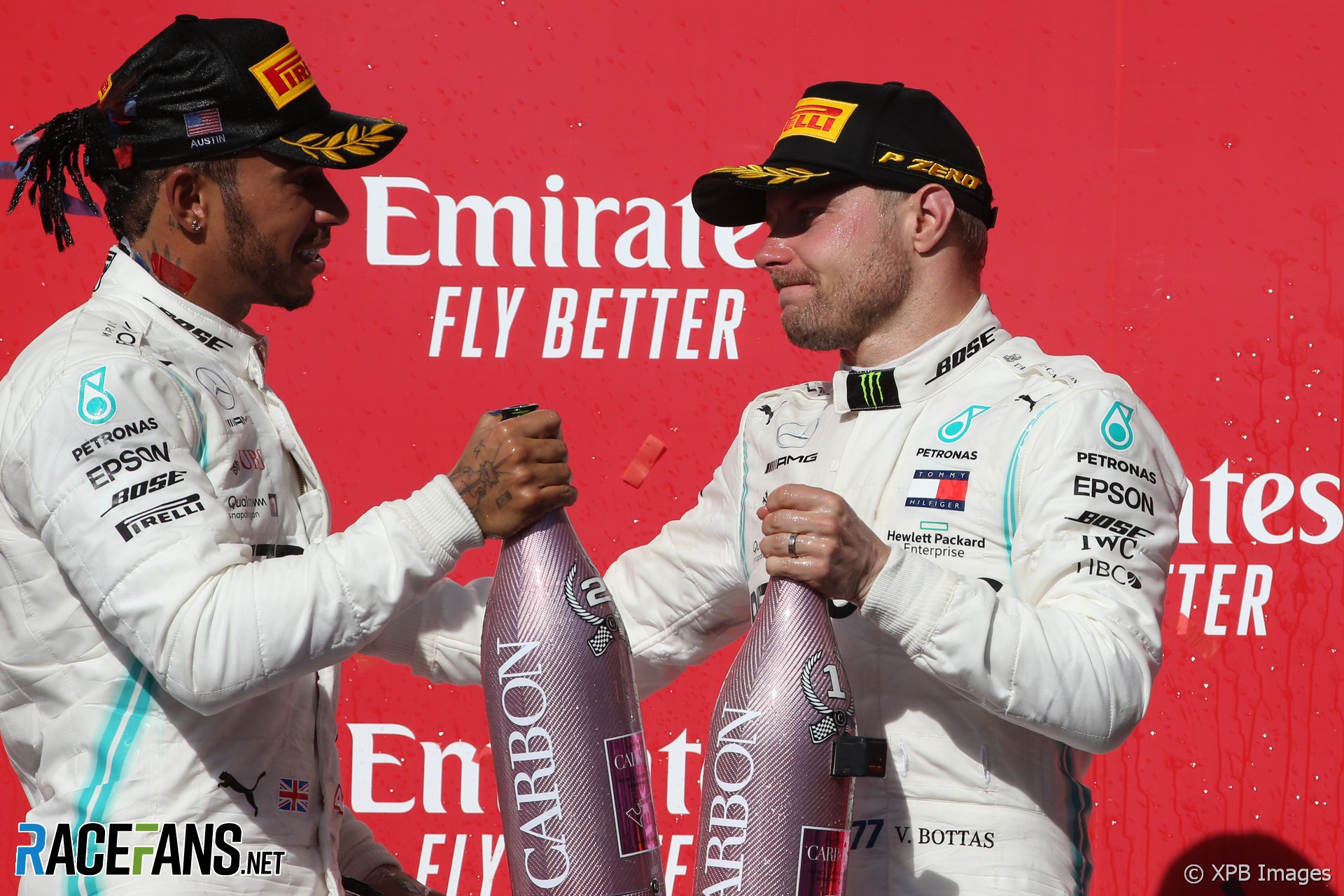 Lewis Hamilton, Valtteri Bottas, Mercedes, Circuit of the Americas, 2019