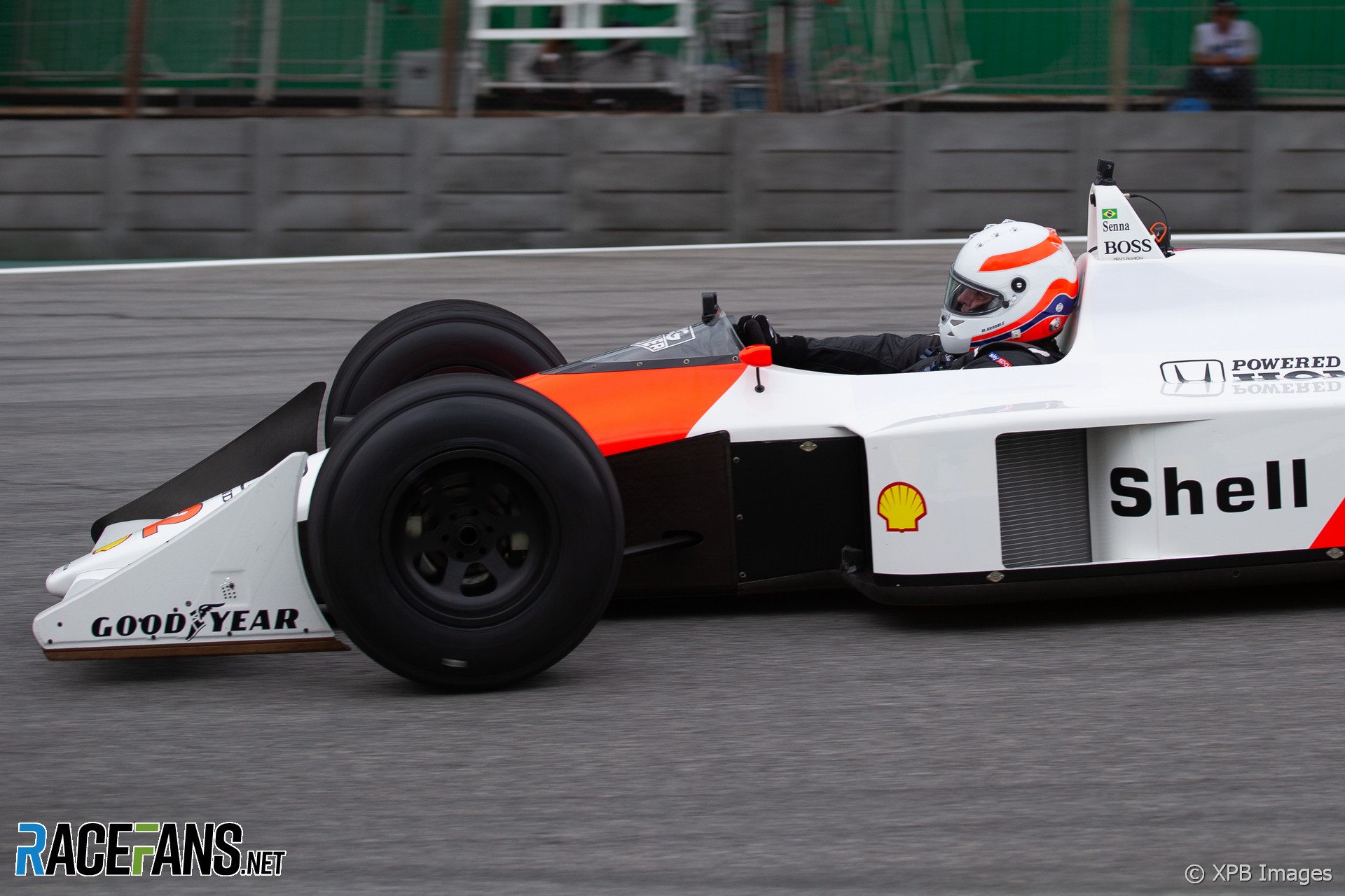 Martin Brundle, McLaren MP4/4, Interlagos, 2019