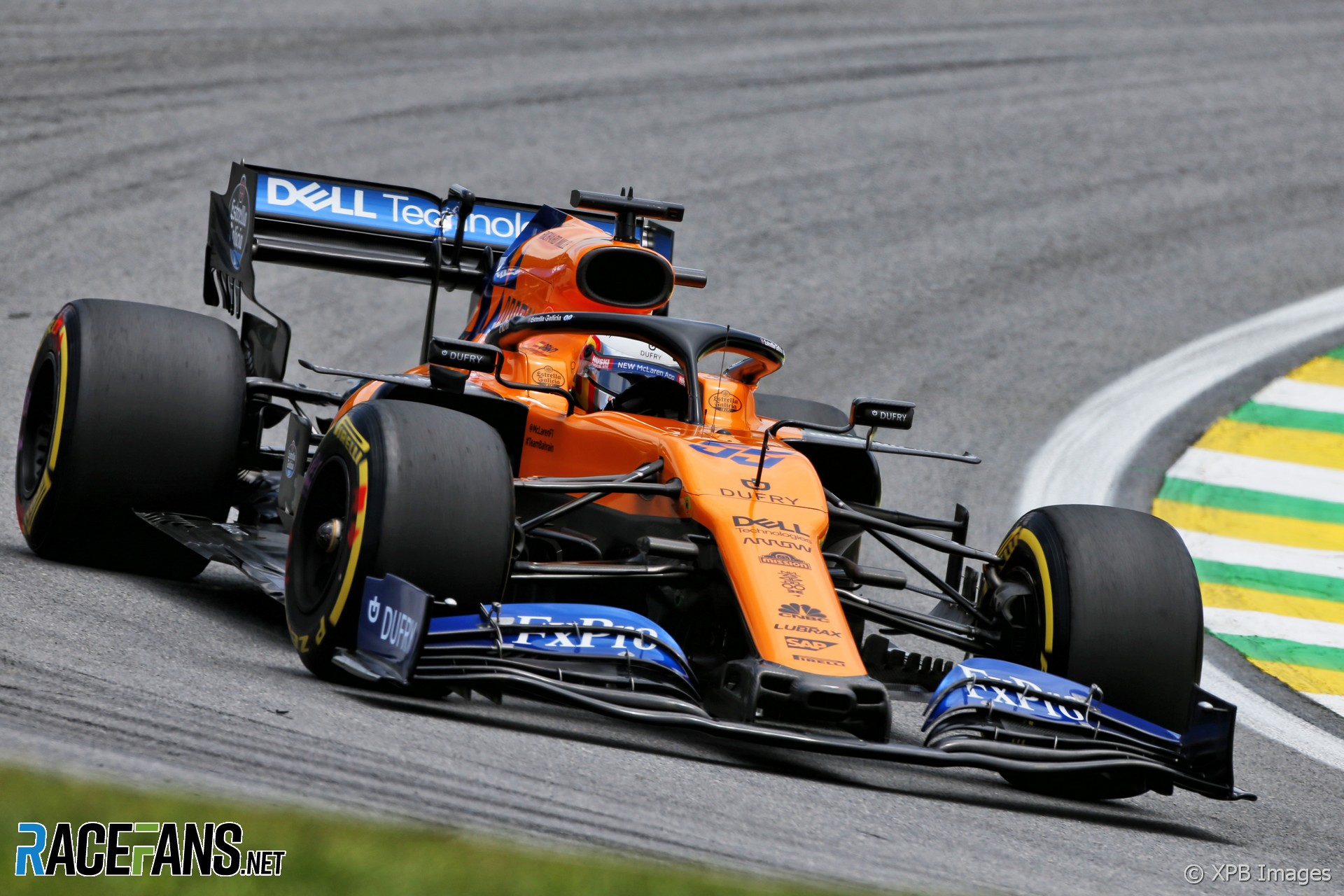 Carlos Sainz Jnr, McLaren, Interlagos, 2019