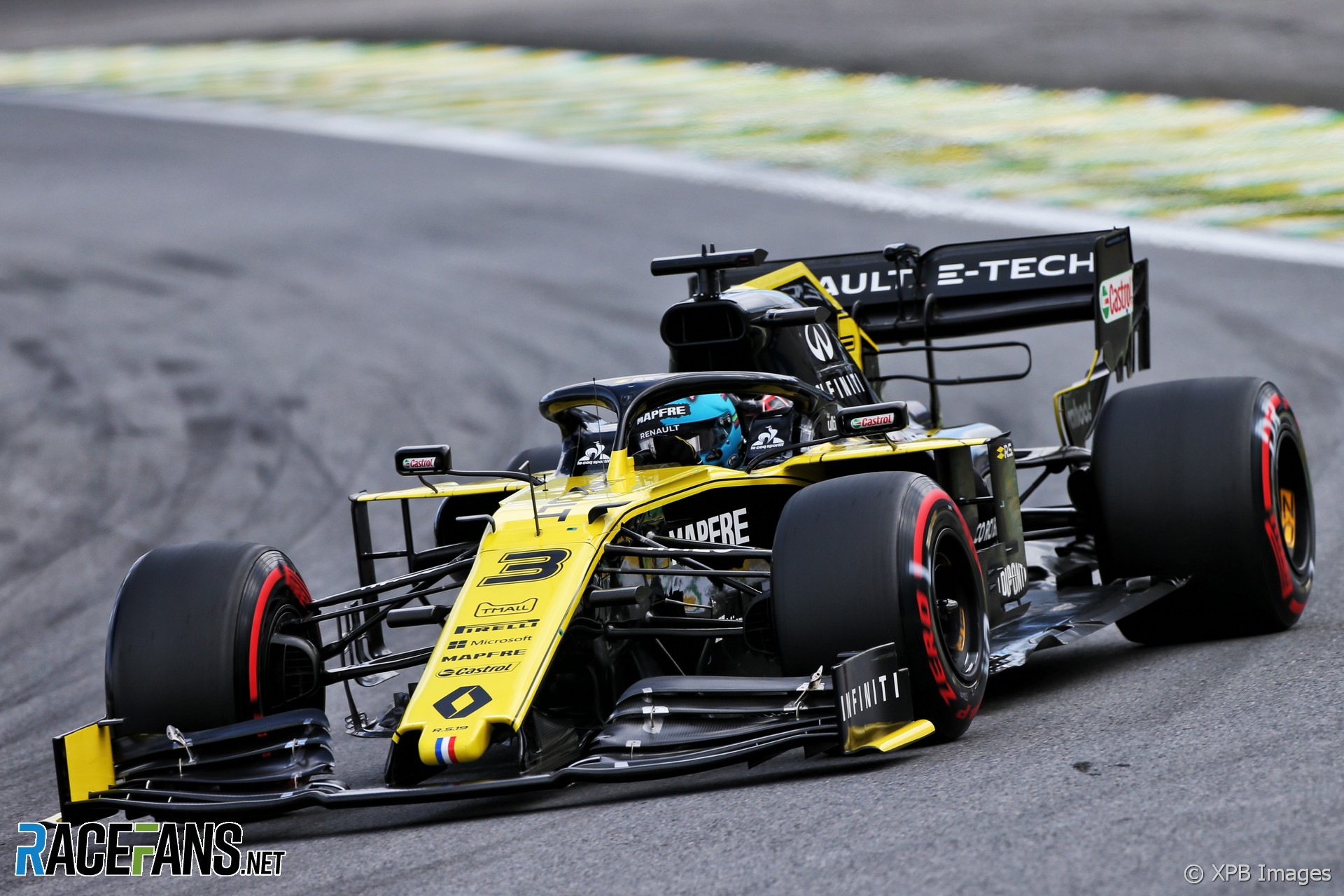 Daniel Ricciardo, Renault, Interlagos, 2019
