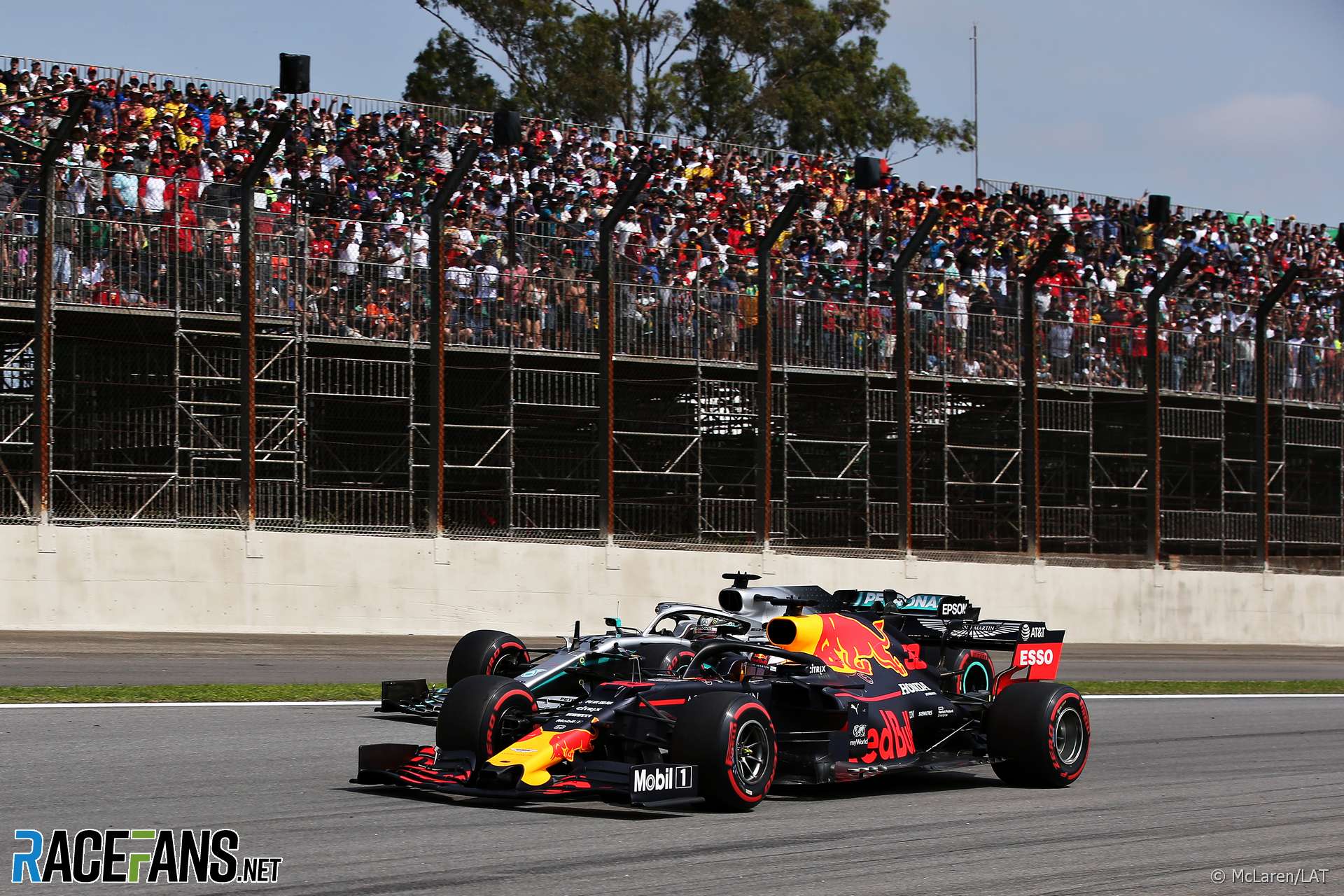 Max Verstappen, Lewis Hamilton, Interlagos, 2019