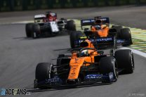 Norris let Sainz past because he was “s*** slow”