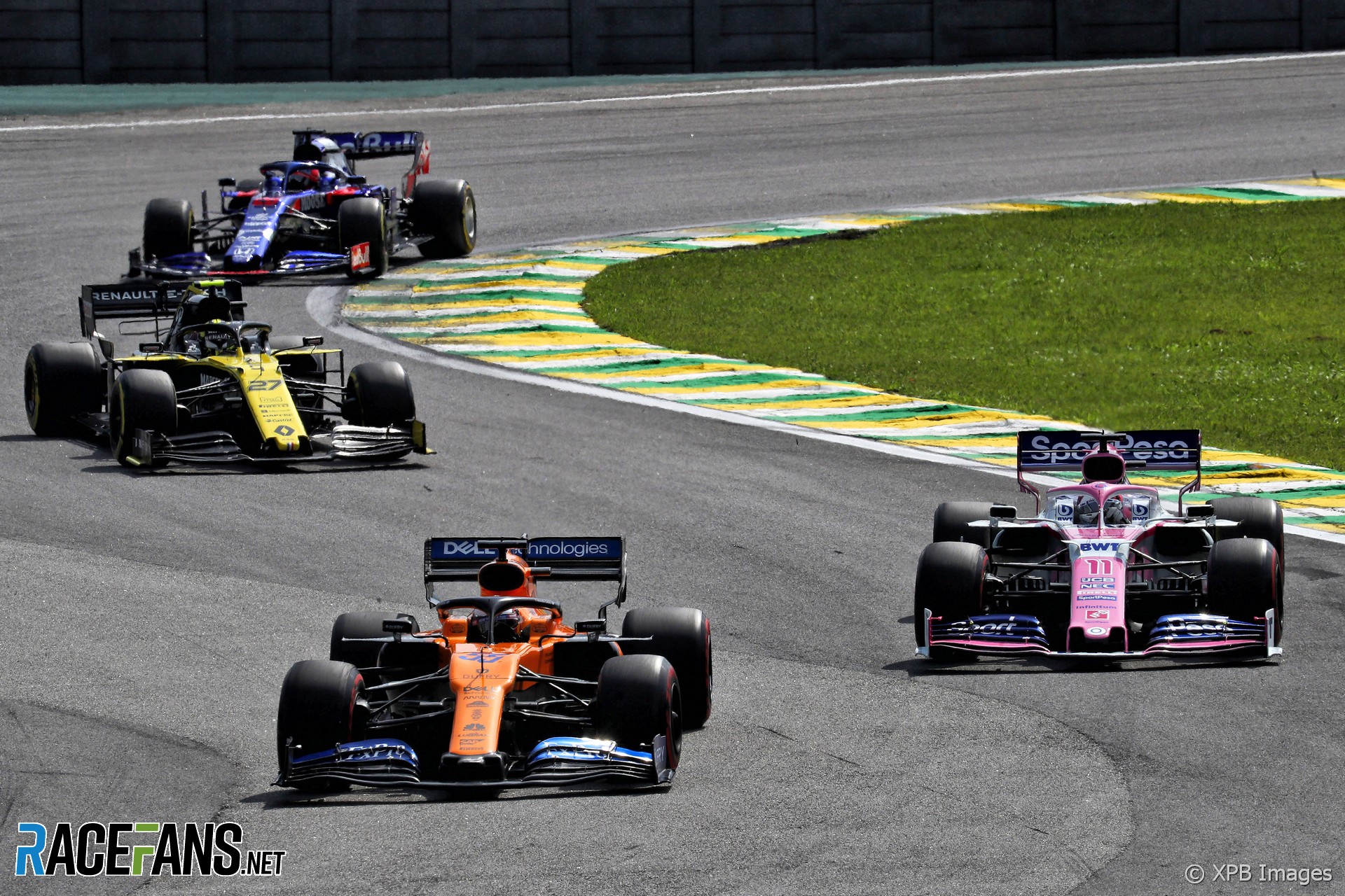 Carlos Sainz Jnr, McLaren, Interlagos, 2019
