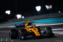 Lando Norris, McLaren, Yas Marina, 2019
