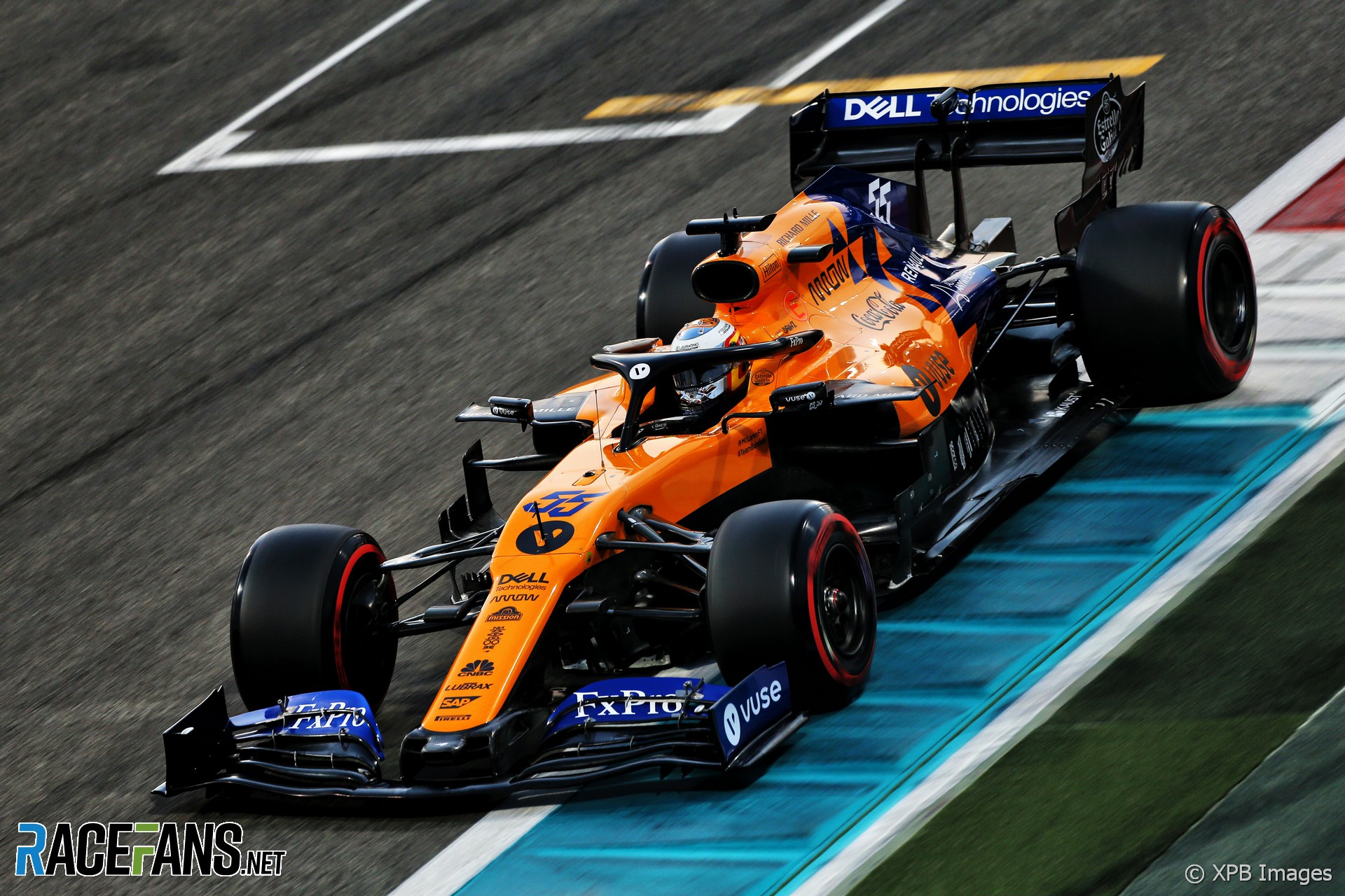 Carlos Sainz Jnr, McLaren, Yas Marina, 2019