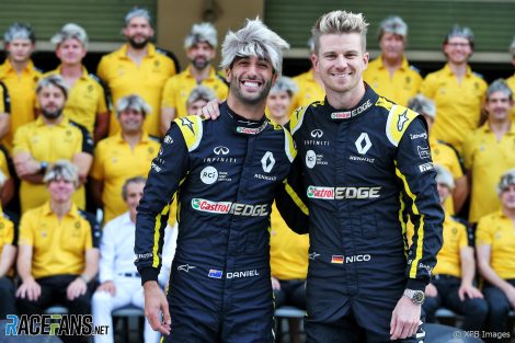 Daniel Ricciardo, Nico Hulkenberg, Renault, Yas Marina, 2019