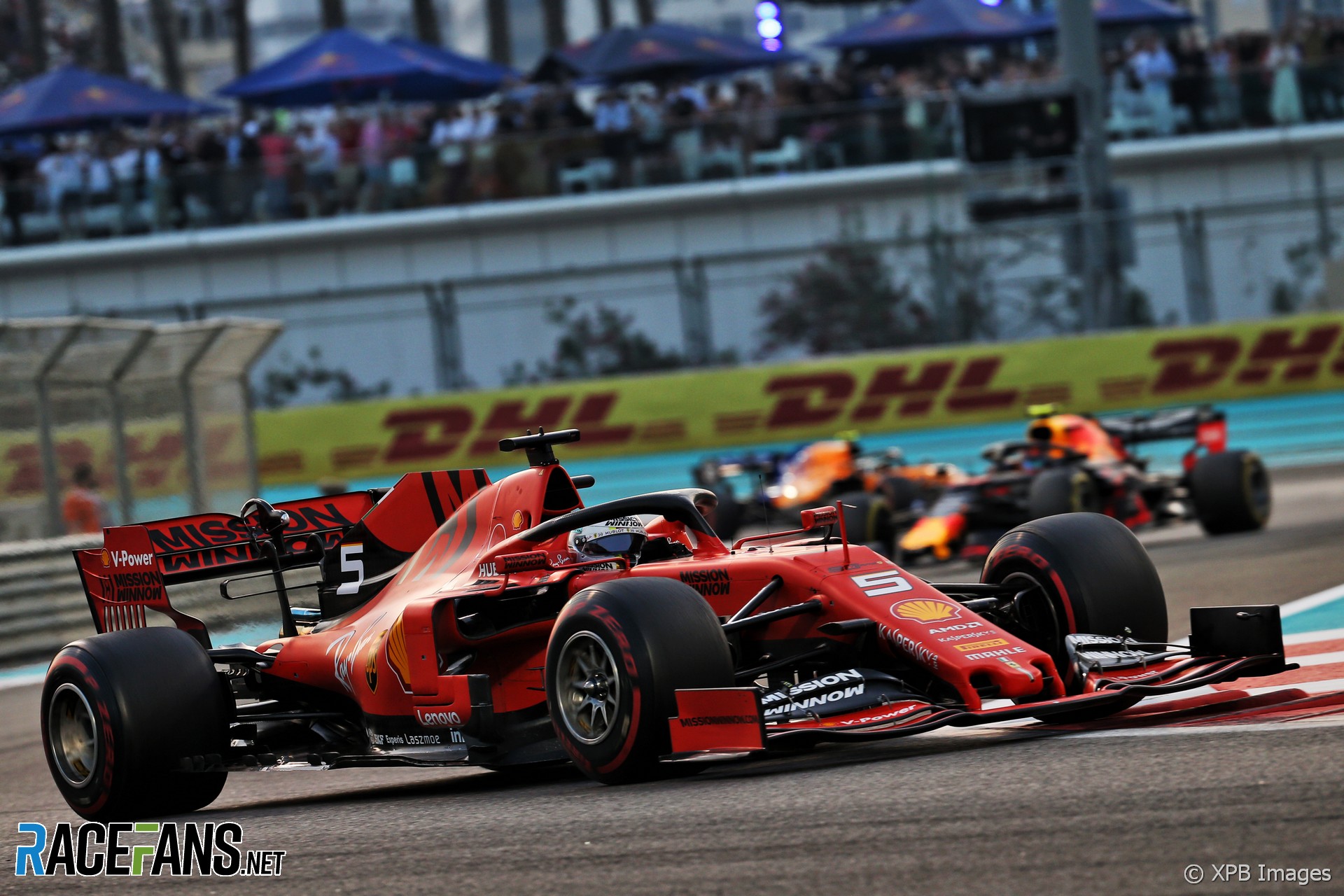 Sebastian Vettel, Ferrari, Yas Marina, 2019