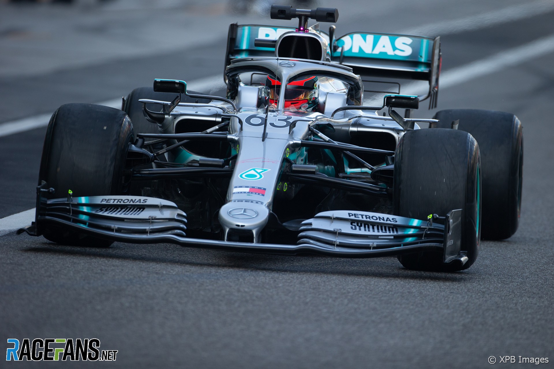 George Russell, Mercedes, Yas Marina