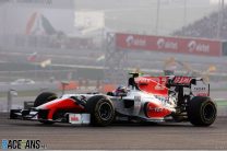 Formula One World Championship, Rd 17, Indian Grand Prix, Buddh International Circuit, Greater Noida, New Delhi, India, Race, Sunday 30 October 2011.