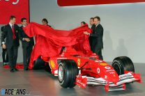 Ferrari F2005 launch, Maranello, 2005