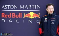 Christian Horner, Red Bull, RB16 launch, Silverstone, 2020