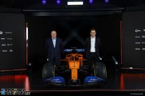 McLaren MCL35 launch, 2020