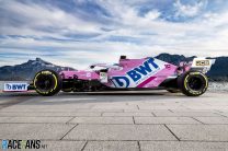 Racing Point 2020 livery on show car