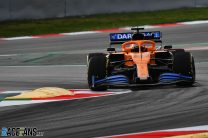 First pictures: McLaren’s MCL35 runs for the first time