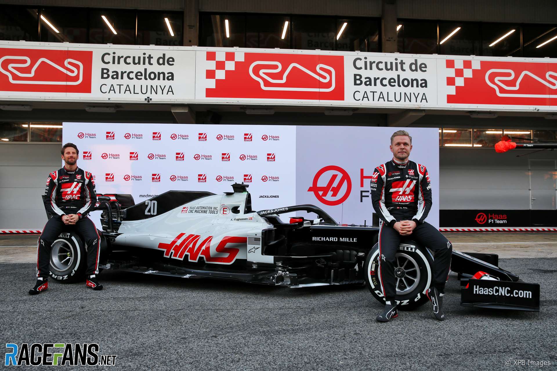 Romain Grosjean, Kevin Magnussen, Haas VF-20, 2020