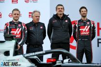 Kevin Magnussen, Gene Haas, Guenther Steiner, Romain Grosjean, Haas VF-20, 2020