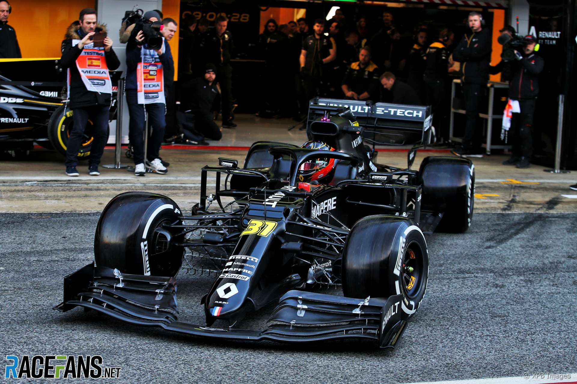 Esteban Ocon, Renault, Circuit de Catalunya