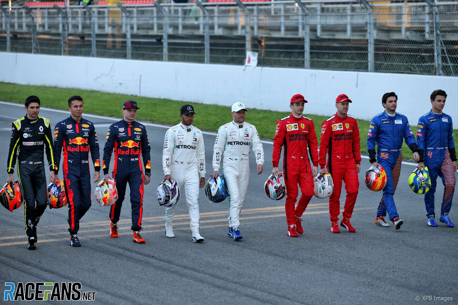 Drivers, Circuit de Catalunya