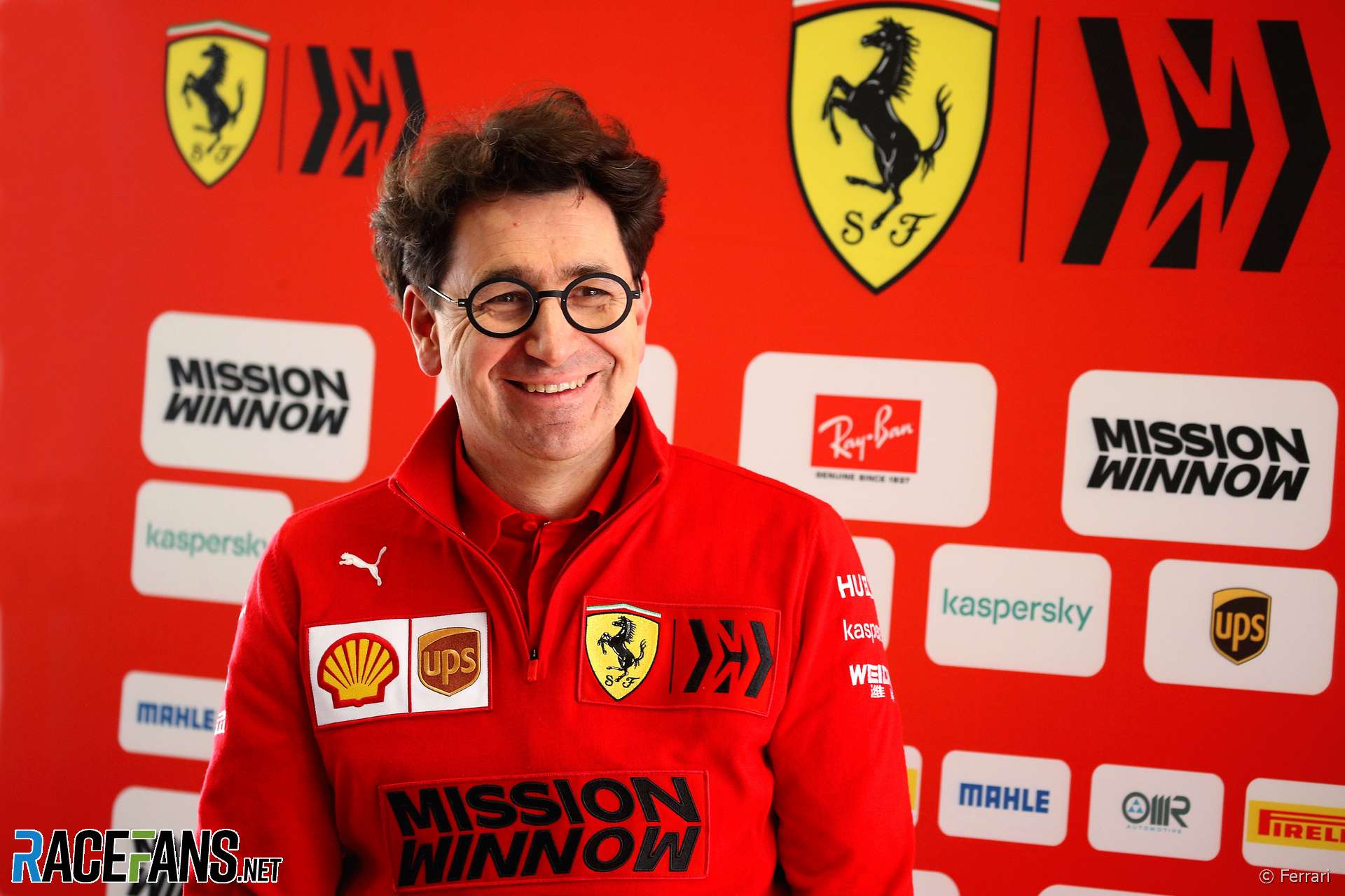 Mattia Binotto, Ferrari, Circuit de Catalunya, 2020