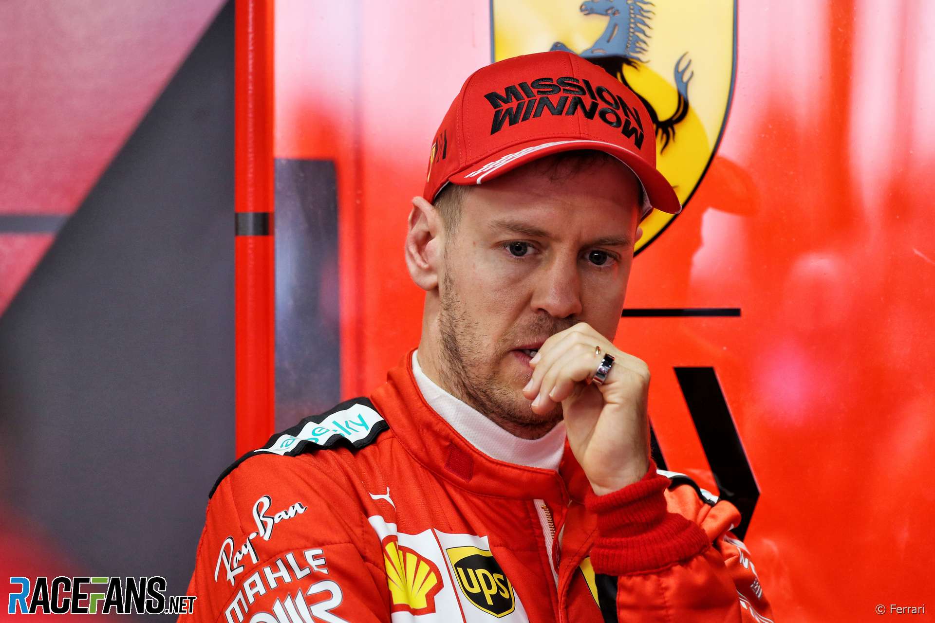 Sebastian Vettel, Ferrari, Circuit de Catalunya, 2020