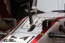 Alfa Romeo C39 winglets, Circuit de Catalunya, 2020