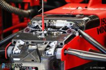 Ferrari SF1000 front suspension, Circuit de Catalunya, 2021