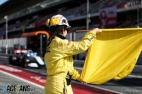 Yellow flag, Circuit de Catalunya, 2020