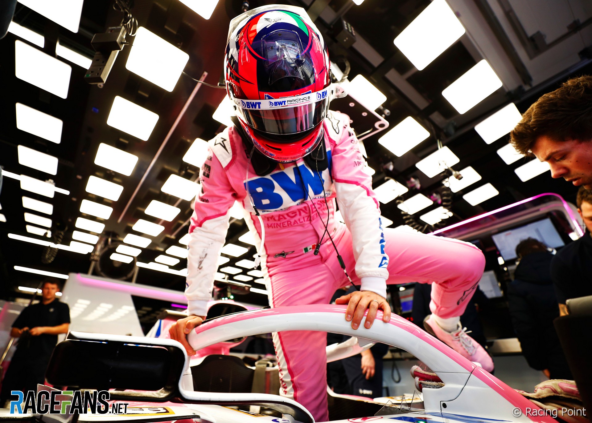 Sergio Perez, Racing Point, Circuit de Catalunya, 2020