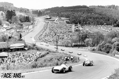 Four out of 11 F1 races were cancelled in 1955