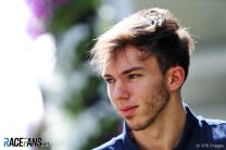 Gasly stayed out of France for two months as a precaution after cancelled Australian GP