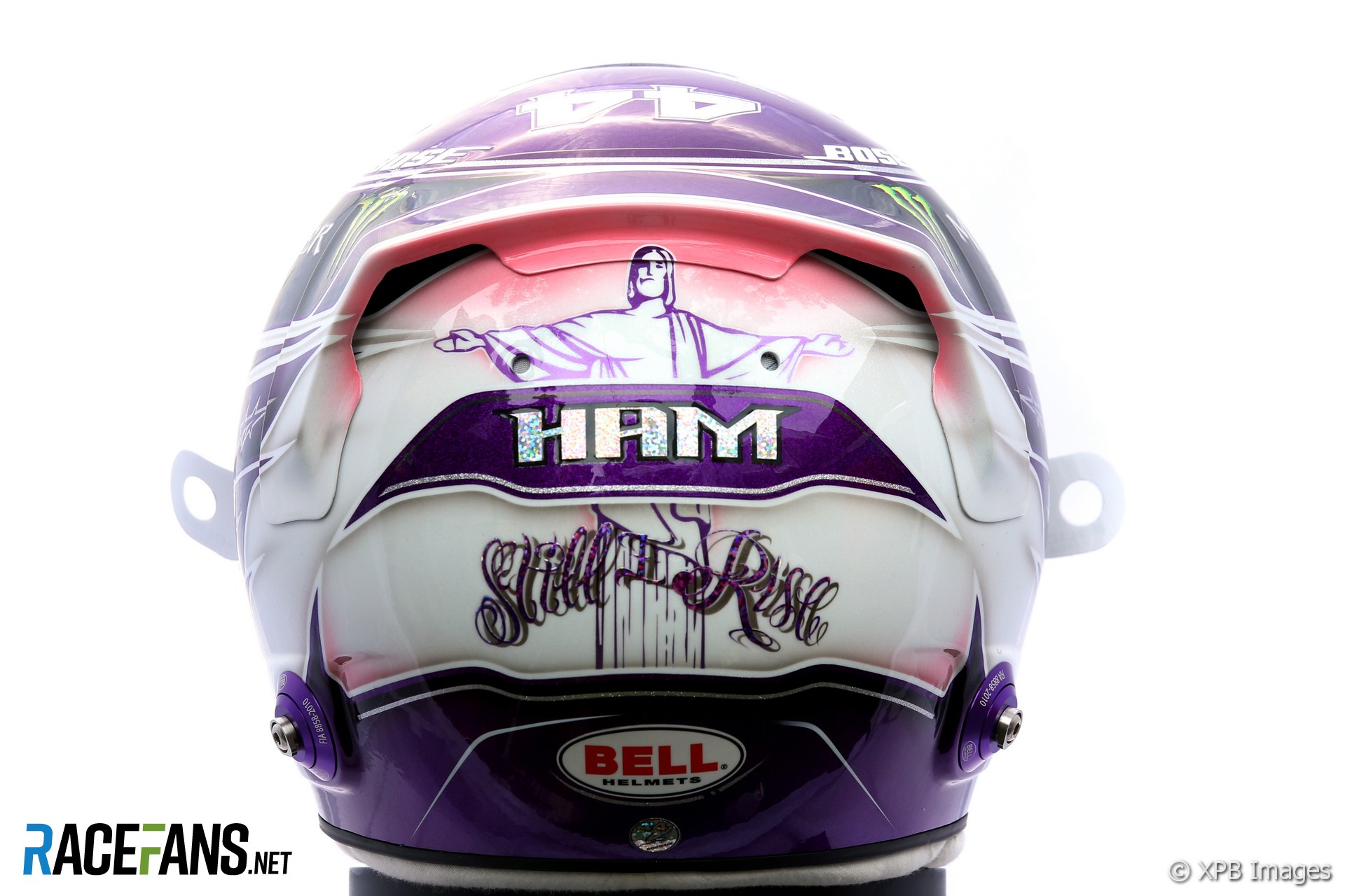 Lewis Hamilton 2020 helmet