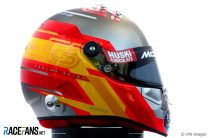 Carlos Sainz Jnr 2020 helmet